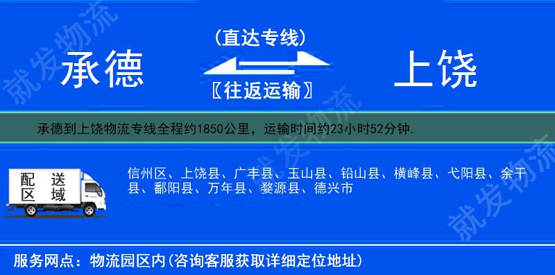 承德興隆縣到上饒物流運(yùn)費(fèi)-興隆縣到上饒物流公司-興隆縣發(fā)物流到上饒-