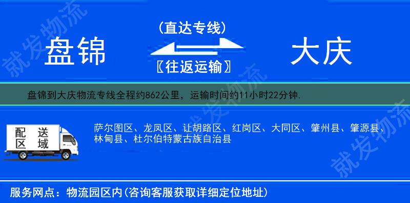 盤錦到大慶紅崗區(qū)物流公司-盤錦到紅崗區(qū)物流專線-盤錦至紅崗區(qū)專線運費-